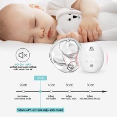 Máy hút sữa điện đôi rảnh tay ChiBé CB010