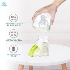Máy hút sữa điện đôi rảnh tay ChiBé CB010
