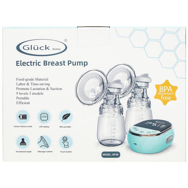 Máy hút sữa điện đôi Gluck Baby GP39