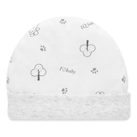 Mũ Sơ Sinh Gấu Xám IQ Baby