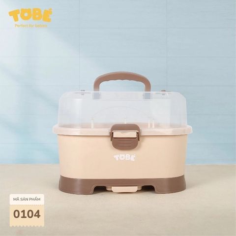 Gía úp bình sữa Binky- Màu nâu