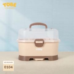 Gía úp bình sữa Binky- Màu nâu
