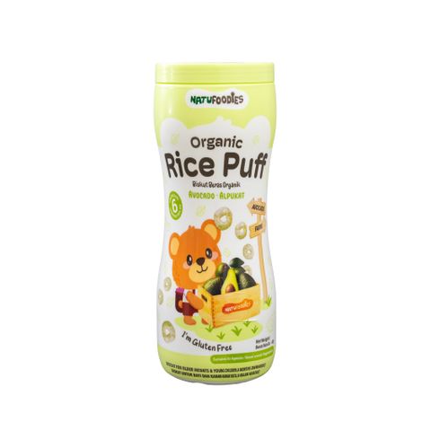 Bánh ăn dặm Natufoodies Organic rice puff (6M+)