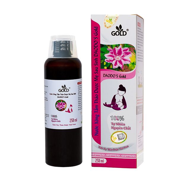 Nước xông tắm thảo dược cho mẹ DAODO’S Gold
