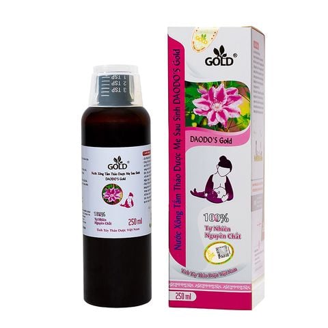 Nước xông tắm thảo dược cho mẹ DAODO’S Gold