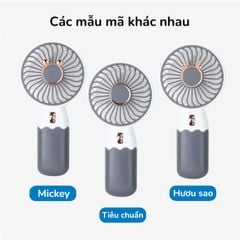 Quạt tích điện mini cầm tay sạc USB