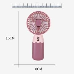 Quạt tích điện mini cầm tay sạc USB