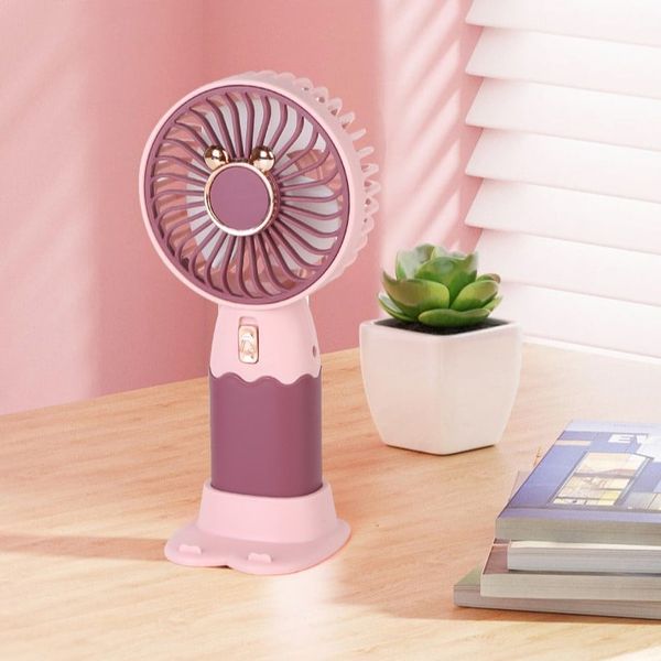Quạt tích điện mini cầm tay sạc USB