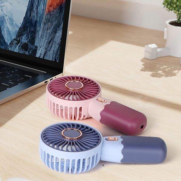 Quạt tích điện mini cầm tay sạc USB