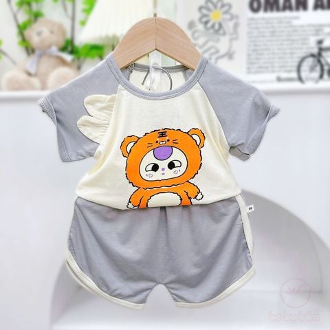 Bộ ngắn tay trẻ em Baby Three chất thun lạnh cực đẹp