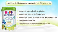 Sữa HiPP Organic Combiotic số 3 800g (1-3 tuổi)