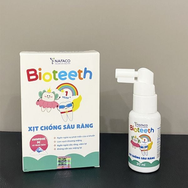 Xịt chống sâu răng cho bé Bioteeth