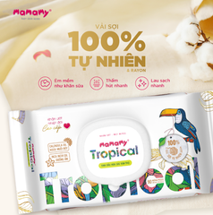 Khăn ướt Mamamy Tropical 90 tờ