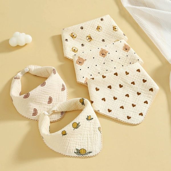 Yếm tam giác Muslin Nhật Nam