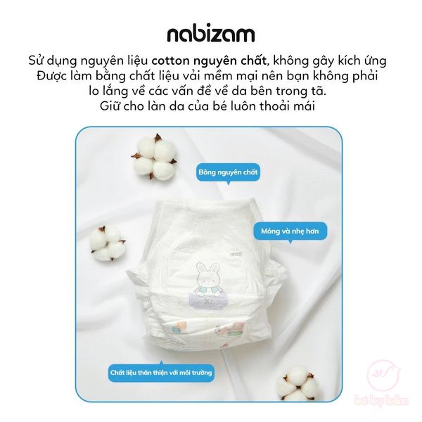 Bỉm Nabizam Hàn Quốc (Ultra Thin 4 mùa, Signature summer)