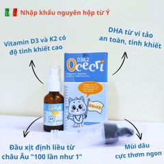 Vitamin D3K2 dạng xịt Ocecri (Nhập khẩu Ý)