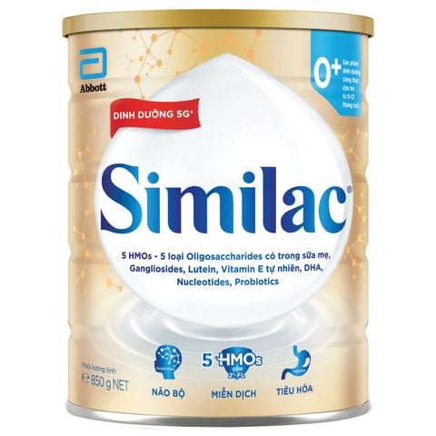 Sữa Similac 5G 0+ (0-12M)
