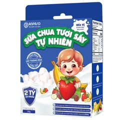 Sữa chua tươi sấy tự nhiên cho bé Anpaso