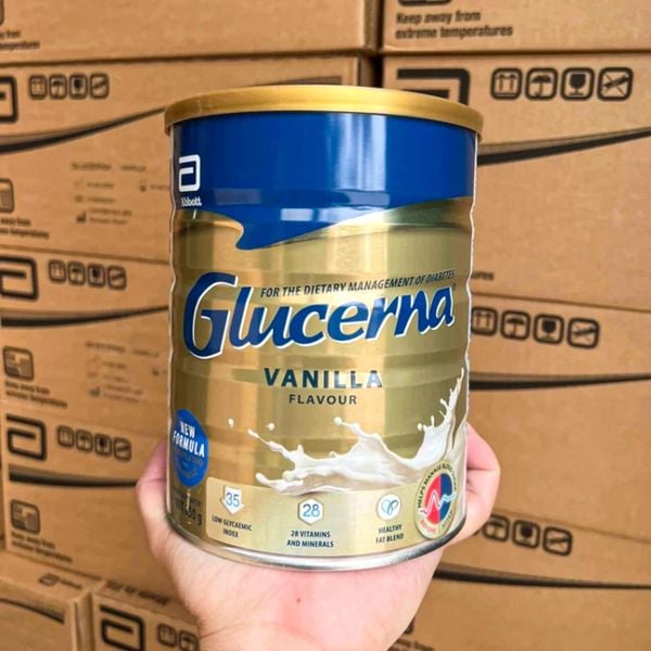 Sữa Glucerna Úc dành cho người già, người cao tuổi, người tiểu đường