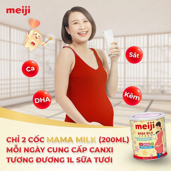 Sữa bầu Meiji Mama Milk 350g