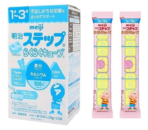 Sữa Meiji nội địa Nhật Bản dạng thanh số 9, (1 - 3 tuổi)