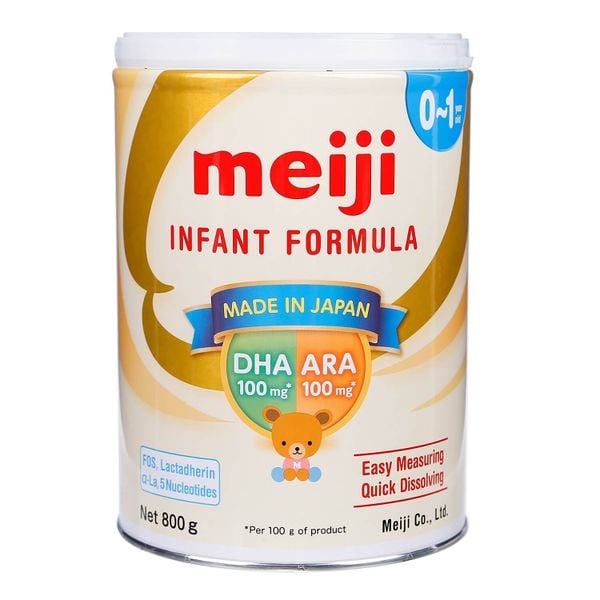 Sữa Meiji nhập khẩu số 0 800g (0 - 1 tuổi)