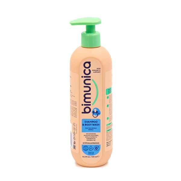 Sữa tắm gội 2in1 Bimunica 0m+