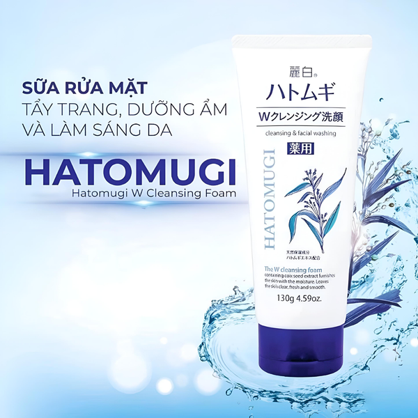 Sữa Rửa Mặt Ý Dĩ Hatomugi
