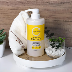 Sữa Tắm Dưỡng Sáng Mịn Da Kumano Cyclear Vitamin C Enzyme