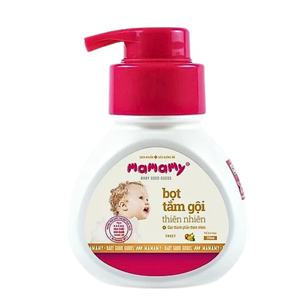 Bọt tắm gội thiên nhiên Mamamy Blueberry 400ml