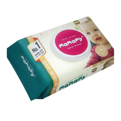 Khăn ướt Mamamy xanh (100 tờ)