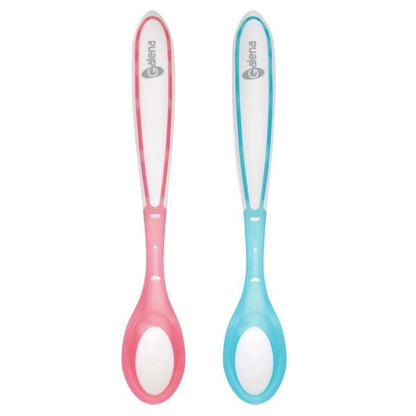 Bộ 2 thìa cảm biến nhiệt cho bé ăn dặm Galena GA-TS02