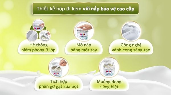 Sữa HiPP Organic Combiotic số 1 (0-6 tháng)