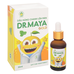 Dầu húng chanh lên men Dr.Maya Gold (Minion Gold mẫu mới)