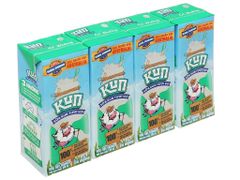 Sữa tươi tiệt trùng có đường cho bé Kun (vỉ 4 hộp)