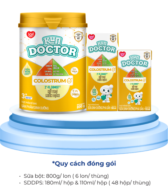 Sữa dinh dưỡng Kun Doctor (Từ 1 tuổi)