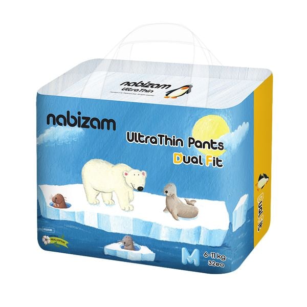 Bỉm Nabizam Ultra Thin 4 mùa (Hàn Quốc)