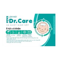 Khăn lau hạ sốt Dr.Care (0M+)