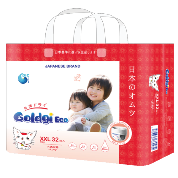 Bỉm Goldgi Eco Quần XXL32