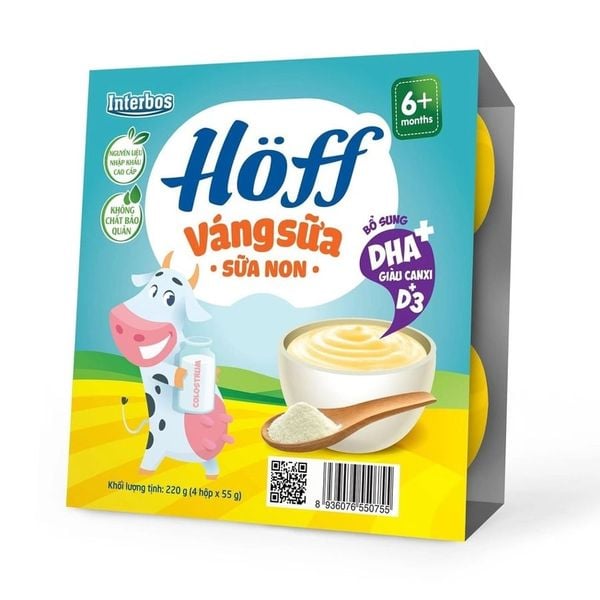 Váng sữa Hoff (vỉ 4 hộp)