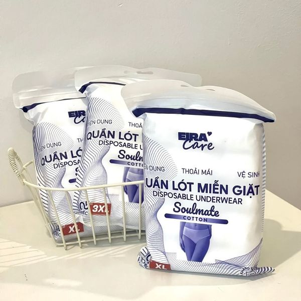 Quần lót miễn giặt cotton nữ Soulmate Eira Care (set 5 cái)