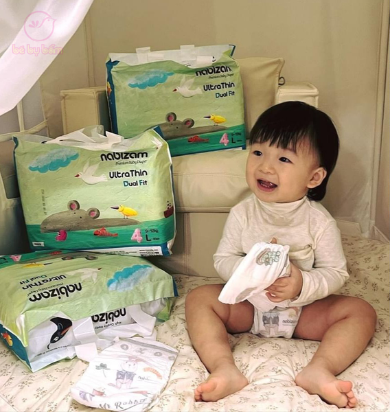 Bỉm Nabizam Ultra Thin 4 mùa (Hàn Quốc)