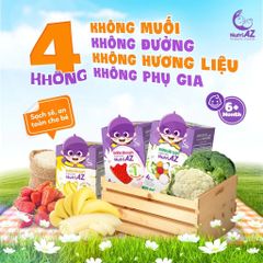Bánh ăn dặm cho bé Nutri AZ (6M+)