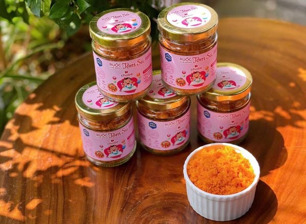 Ruốc tôm sú cho bé Lê Gia