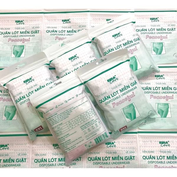 Quần lót giấy miễn giặt cao cấp Peaceful (Gói 5 chiếc)