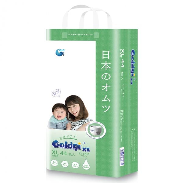 Bỉm Goldgi+ X5 (Tã quần)