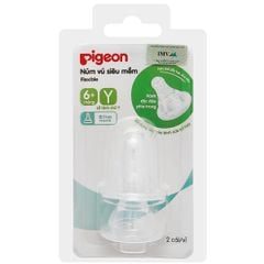 Vỉ 2 núm ty Pigeon cổ hẹp (nhiều size)