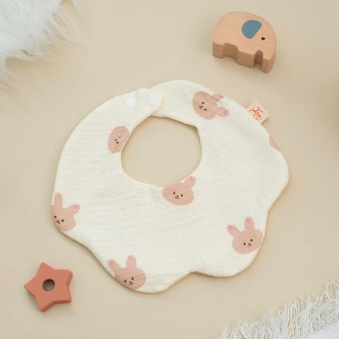 Yếm xô cổ tròn cho bé chất Muslin đẹp