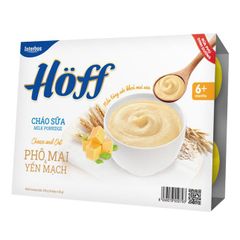 Cháo sữa Hoff cho bé ăn dặm