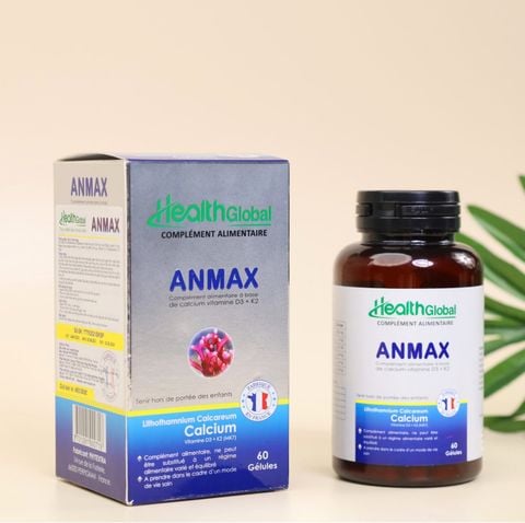 Canxi hữu cơ cho mẹ ANMAX HealthGlobal (60 viên)